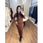 Vestido Suzy Marrom