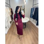Vestido Suzy Marsala