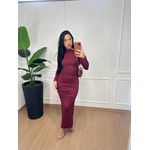 Vestido Chloe Marsala