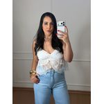 Bata de Renda Branca