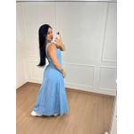 Vestido Jeans Botões