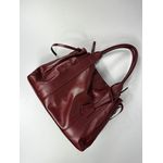 Bolsa Rose Couro Cabernet