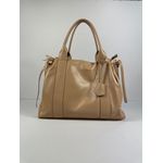 Bolsa Rose Couro Nude
