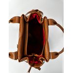 Bolsa Rose Couro Caramelo