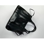 Bolsa Rose Couro Preto 