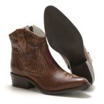 Bota Feminina Texana Cano Curto