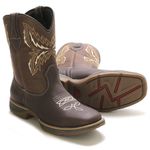 Bota Texana Roceira Jump Brown