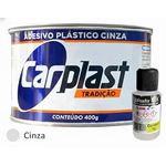 Massa Plástica Adesiva Cinza com Catalisador - 400g