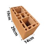 Tijolo Cerâmico 14x19x29 12 Furos