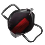 Bolsa Feminina Lorena Rodrigues Lançamento Preto Vermelho