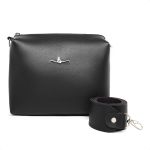 Bolsa Feminina Lorena Rodrigues Lançamento Preto Vermelho