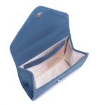 Bolsa bico camurça alça enrugada