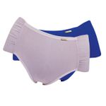 KIT DUETS CALCINHA PLUS BOMBOM ROSA RETRO/DENIM