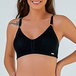 SUTIÃ REDUX C/ LATERAIS SLIN PRETO