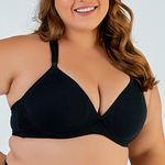 SUTIÃ REDULTOR DE MEDIDAS LATERAIS PRETO