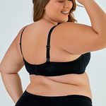 SUTIÃ REDULTOR DE MEDIDAS LATERAIS PRETO