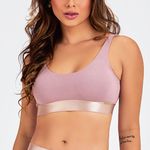 SUTIÃ TOP REGATA ROSA RETRO