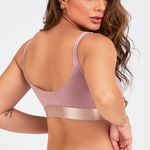 SUTIÃ TOP REGATA ROSA RETRO