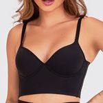 SUTIÃ REDUTOR C/LATERAIS CONTROL PRETO