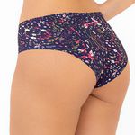 CALCINHA BOYSHORT ESTAMPA FLORAL SIDERAL