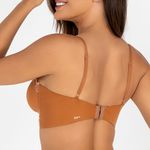 SUTIÃ LASER COM BOJO TRIÂNGULO CONHAQUE