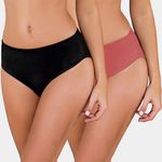 KIT CALCINHA BASIC PRETO/ROSE