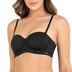 SUTIÃ BUSTIÊ PRETO