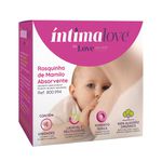 KIT ROSQUINHA DE MAMILO ABSORVENTE (4 UNIDADES) BRANCO