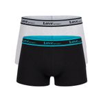 KIT CUECA TRUNK PRETO/MESCLA
