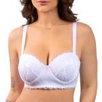 SUTIÃ BUSTIE COM RENDA BRANCO