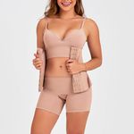 BERMUDA ABDOMINAL REDUTORA BIO SHAPE CHOCOLATE