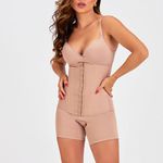 BERMUDA ABDOMINAL REDUTORA BIO SHAPE CHOCOLATE