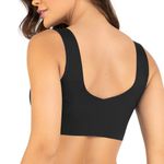 SUTIÃ TOP COM BOJO PRETO