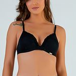 SUTIÃ COM BOJO TRIANGULO PRETO