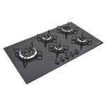 COOKTOP PENTA SIDE PLUS PRETO 5GG TRI 90