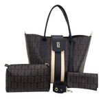 Bolsa Feminina Shopper Ecobag Kit + Necessaire +carteira 012
