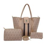 Bolsa Feminina Shopper Ecobag Kit + Necessaire +carteira 012