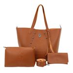 Bolsa Feminina Shopper Shopbag Kit +necessaire+carteira 011