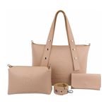 Bolsa Feminina Shopper Kit + Necessaire + Carteira New 010