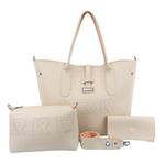 Bolsa Feminina Shopper Grande Kit + Carteira + Necessaire 07