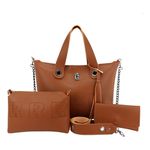 Bolsa Feminina Shopper Totebag Kit + Necessaire +carteira 06