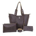 Bolsa Feminina Shoulder Bag Lr Estilo E Sofisticação 013