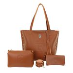 Kit De Bolsa Feminina Shopper, Necessaire E Carteira 016