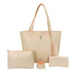 Kit De Bolsa Feminina Shopper, Necessaire E Carteira 016