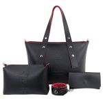 Bolsa Feminina Shopper Shopbag Kit +necessaire+carteira 011