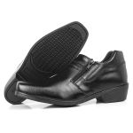 Bota Social Masculina Confortável Ziper Lançamento