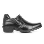Bota Social Masculina Confortável Ziper Lançamento