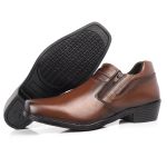 Bota Social Masculina Confortável Ziper Lançamento