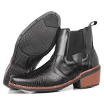Botina Country Masculina Bota Escamada