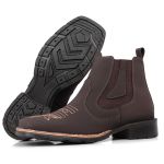 Bota Texana Bordada Masculina Lançamento